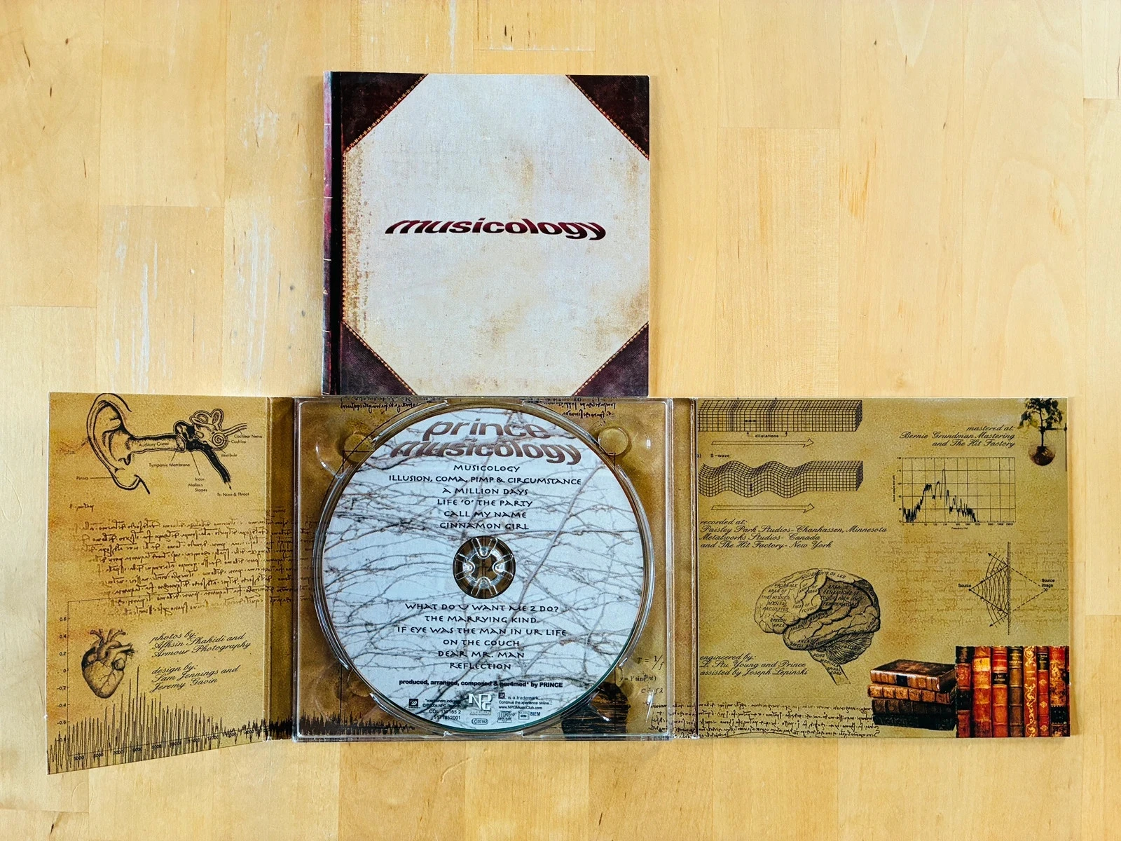 Prince Musicology digipack CD. – photo 2